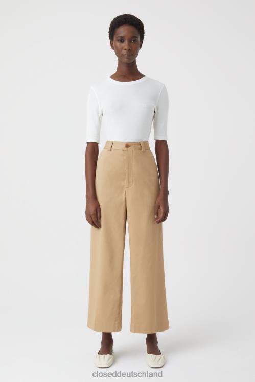 Kleidung brauner Marmor 0RP8Z1353 CLOSED Hosenstil Barton Frauen