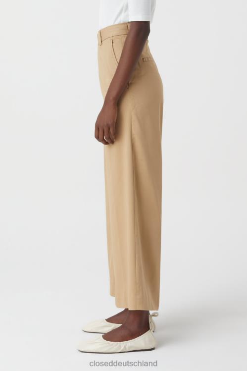 Kleidung brauner Marmor 0RP8Z1353 CLOSED Hosenstil Barton Frauen