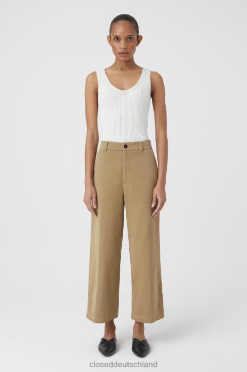 Kleidung brauner Marmor 0RP8Z1355 CLOSED Hosenstil Barton Frauen