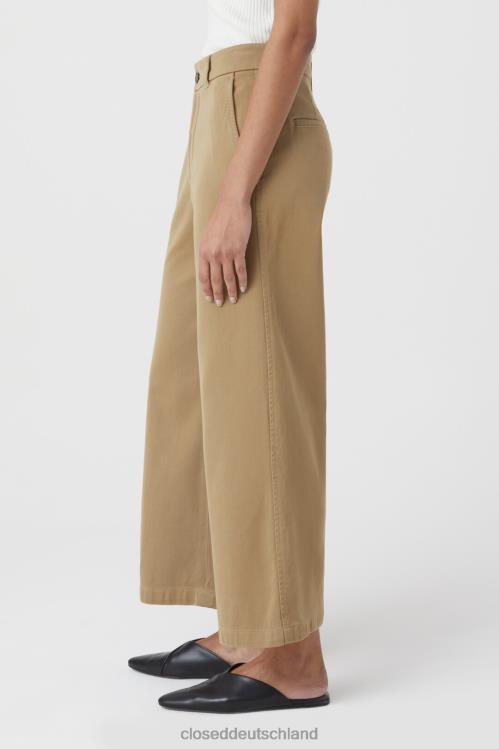 Kleidung brauner Marmor 0RP8Z1355 CLOSED Hosenstil Barton Frauen