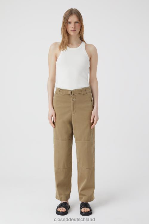 Kleidung brauner Marmor 0RP8Z1370 CLOSED Hosenstil Liann Frauen