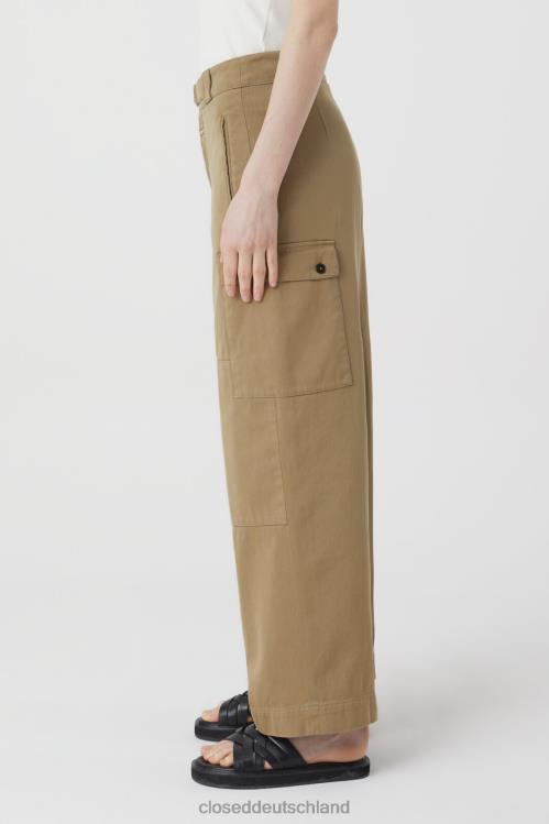 Kleidung brauner Marmor 0RP8Z1370 CLOSED Hosenstil Liann Frauen