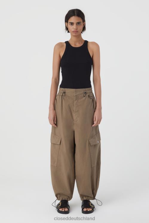 Kleidung brauner Zucker 0RP8Z150 CLOSED Hosenstil Nyack Frauen