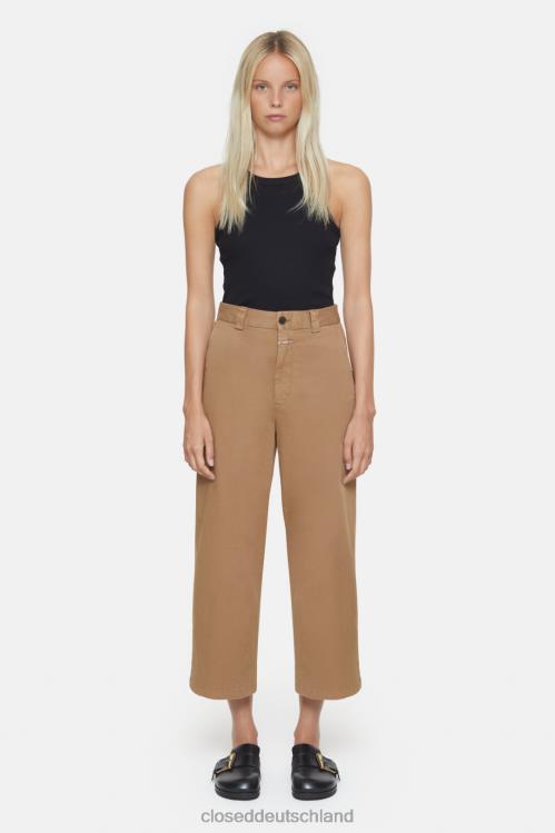 Kleidung brauner Zucker 0RP8Z200 CLOSED Hosenstil Barton Frauen