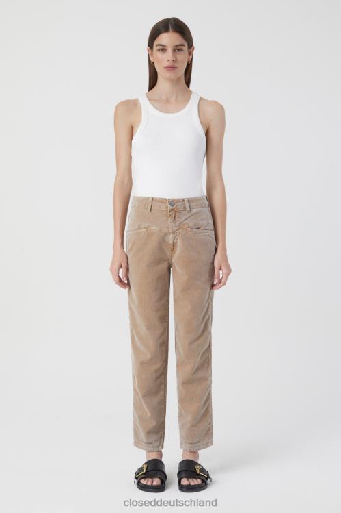 Kleidung brauner Zucker 0RP8Z230 CLOSED Pedalschieber im Hosenstil Frauen