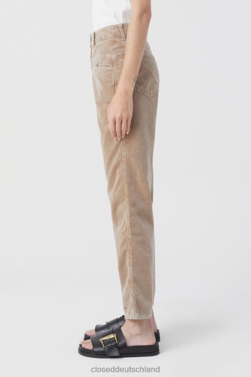 Kleidung brauner Zucker 0RP8Z230 CLOSED Pedalschieber im Hosenstil Frauen