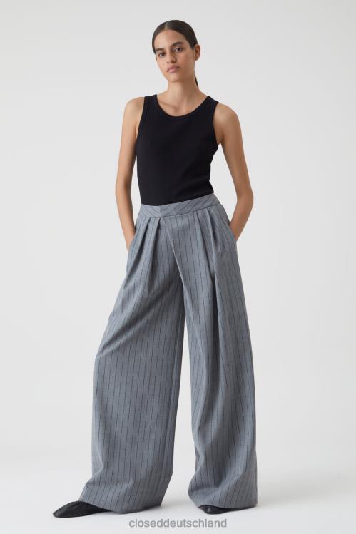 Kleidung dunkelgrau meliert 0RP8Z1328 CLOSED Hosenstil Zola Frauen