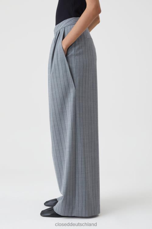 Kleidung dunkelgrau meliert 0RP8Z1328 CLOSED Hosenstil Zola Frauen