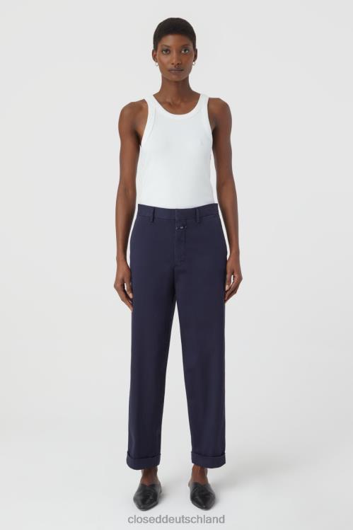 Kleidung dunkle Nacht 0RP8Z1287 CLOSED Hosenstil Auckley 9 Frauen