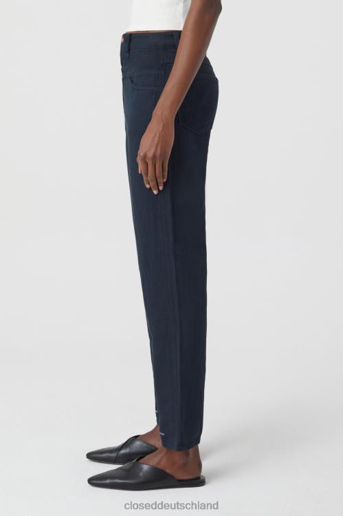 Kleidung dunkle Nacht 0RP8Z1340 CLOSED Pedalschieber im Hosenstil Frauen