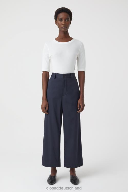 Kleidung dunkle Nacht 0RP8Z1356 CLOSED Hosenstil Barton Frauen