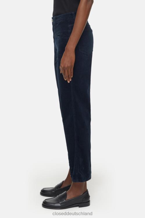 Kleidung dunkle Nacht 0RP8Z231 CLOSED Pedalschieber im Hosenstil Frauen