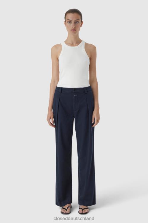 Kleidung dunkle Nacht 0RP8Z237 CLOSED Hosen-Stil Brooks Frauen