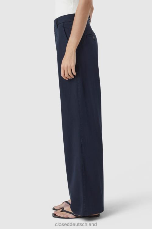 Kleidung dunkle Nacht 0RP8Z237 CLOSED Hosen-Stil Brooks Frauen