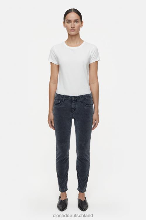 Kleidung dunkle Nacht 0RP8Z244 CLOSED Bäckerhose im Hosenstil Frauen