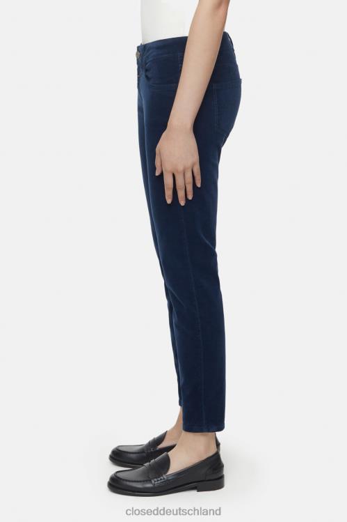 Kleidung dunkle Nacht 0RP8Z249 CLOSED Bäckerhose im Hosenstil Frauen