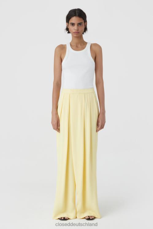 Kleidung gelbe Orchidee 0RP8Z1326 CLOSED Hosenstil Zola Frauen