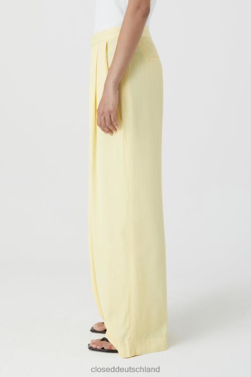 Kleidung gelbe Orchidee 0RP8Z1326 CLOSED Hosenstil Zola Frauen