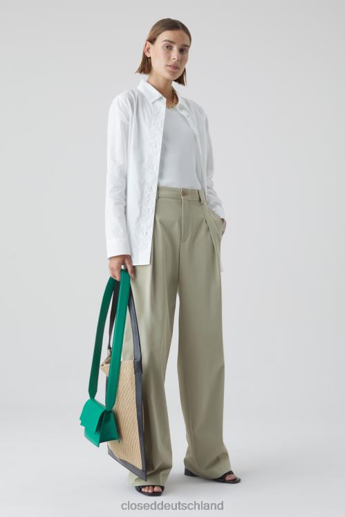 Kleidung grauer Marmor 0RP8Z1300 CLOSED Hosen-Stil Brooks Frauen