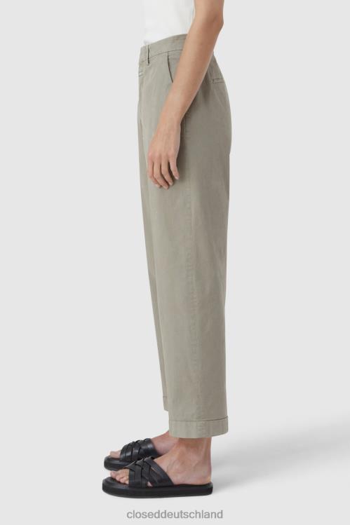 Kleidung graues Furnier 0RP8Z1285 CLOSED Hosenstil Auckley 9 Frauen