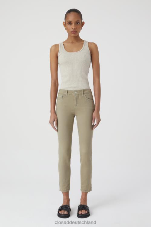 Kleidung graues Furnier 0RP8Z1309 CLOSED Bäckerhose im Hosenstil Frauen