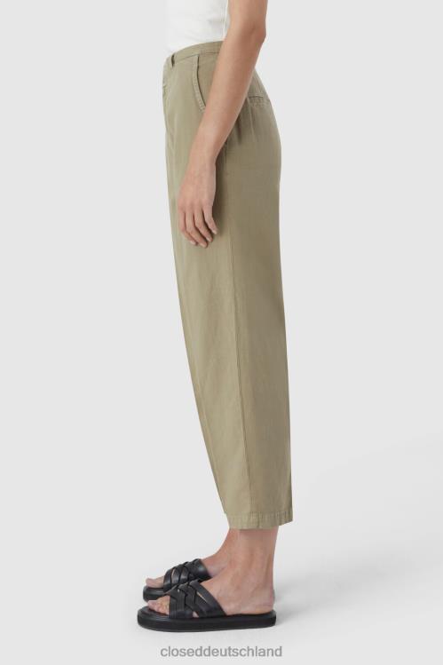 Kleidung graues Furnier 0RP8Z1313 CLOSED Hosenstil Mawbray Frauen