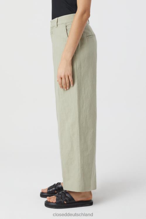Kleidung helles Moosgrün 0RP8Z1352 CLOSED Hosenstil Barton Frauen