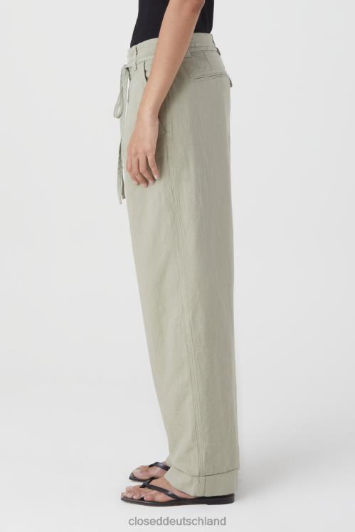 Kleidung helles Moosgrün 0RP8Z1367 CLOSED Hosenstil Reydon Frauen