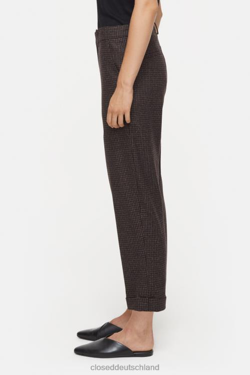 Kleidung kastanienbraun 0RP8Z225 CLOSED Hosenstil Auckley 8 Frauen