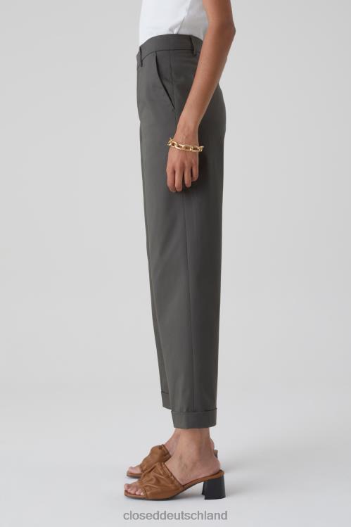 Kleidung schwarz gewaschen 0RP8Z1295 CLOSED Hosenstil Auckley 9 Frauen