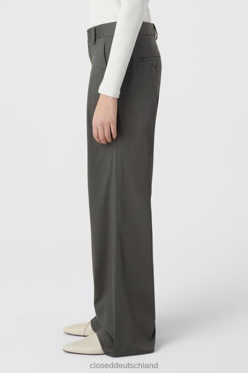 Kleidung schwarz gewaschen 0RP8Z1305 CLOSED Hosen-Stil Brooks Frauen