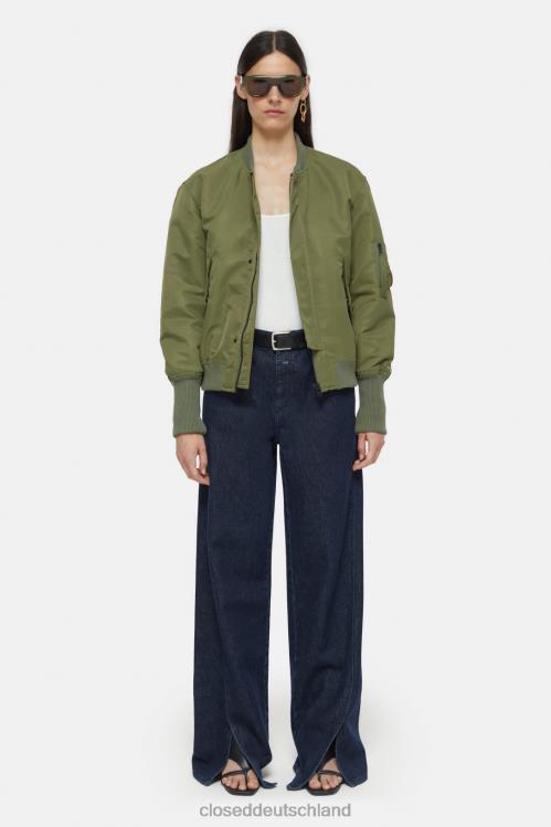 Kleidung Armeegrün 0RP8Z278 CLOSED Bomberjacke Frauen