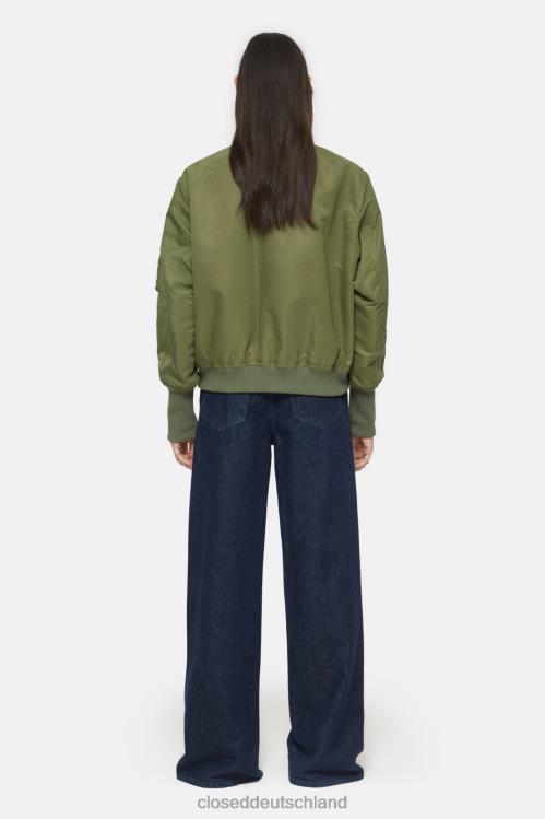 Kleidung Armeegrün 0RP8Z278 CLOSED Bomberjacke Frauen