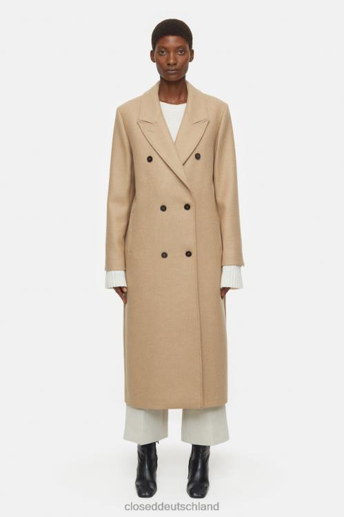 Kleidung Chinobeige 0RP8Z270 CLOSED maßgeschneiderter Mantel Frauen