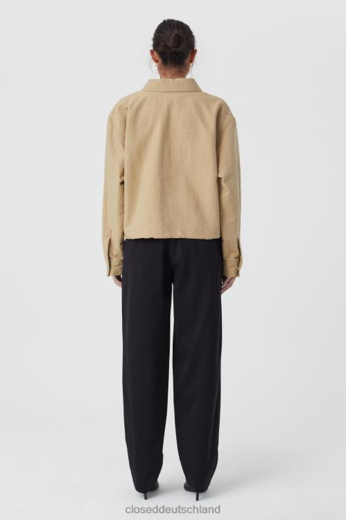 Kleidung Chinobeige 0RP8Z299 CLOSED kurze Jacke Frauen