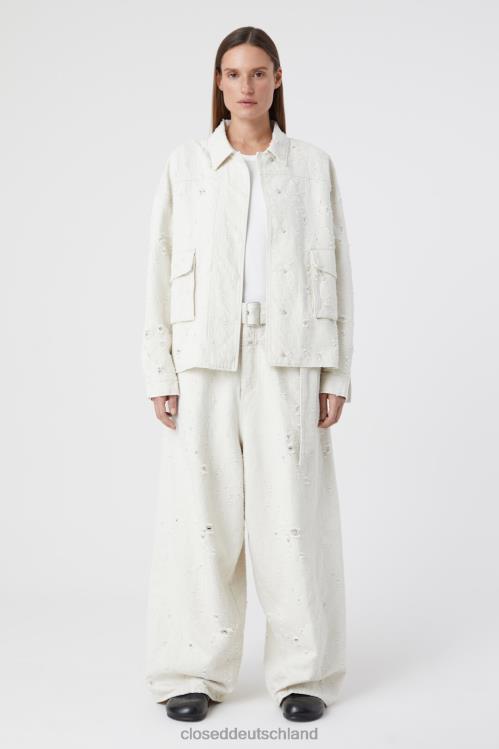 Kleidung Creme 0RP8Z302 CLOSED Laserwaschjacke Frauen