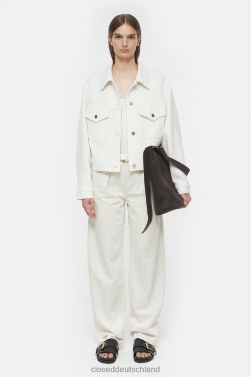 Kleidung Elfenbein 0RP8Z306 CLOSED kurze Jacke Frauen