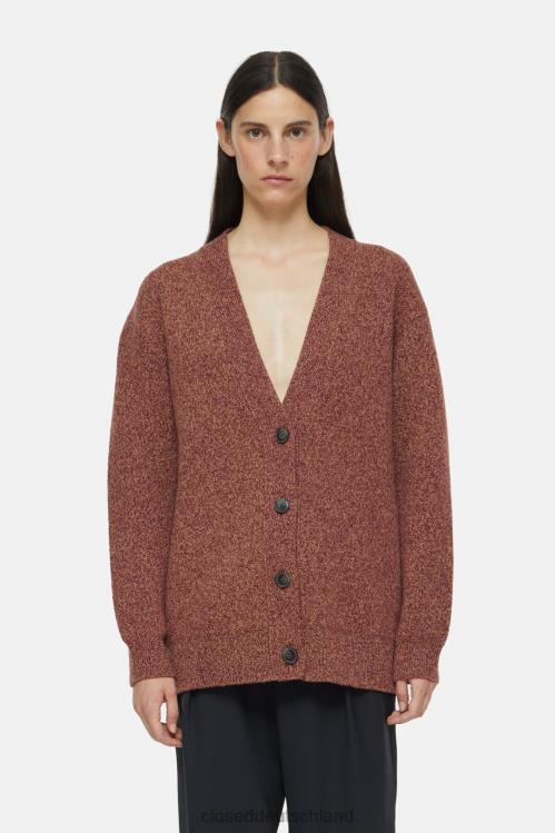 Kleidung Marmelade 0RP8Z423 CLOSED Doubleface-Cardigan Frauen