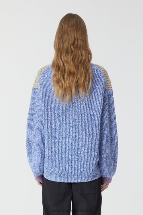 Kleidung Mehrfarbig 0RP8Z1454 CLOSED Grobstrick-Cardigan aus Mouline Frauen