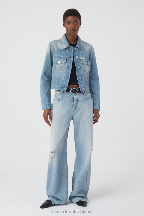 Kleidung Mittelblau 0RP8Z1448 CLOSED Jeansjacke Frauen