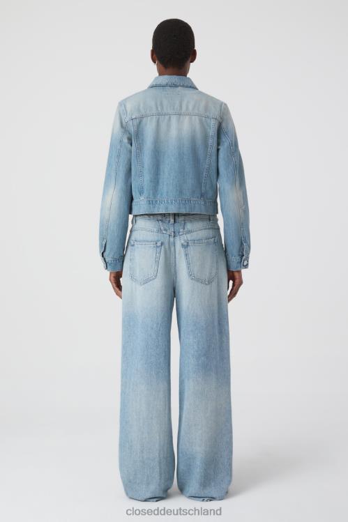 Kleidung Mittelblau 0RP8Z1448 CLOSED Jeansjacke Frauen