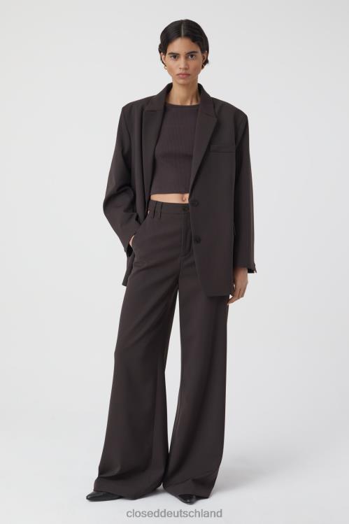 Kleidung Mokka 0RP8Z260 CLOSED übergroßer Blazer Frauen