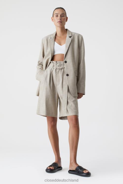 Kleidung Muskatnuss 0RP8Z1416 CLOSED Blazer-Stil, Lola Frauen