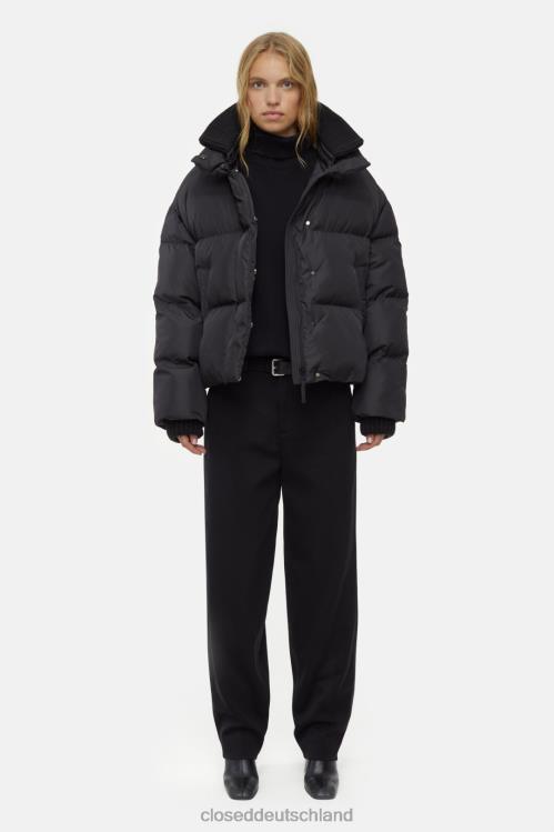 Kleidung Schwarz 0RP8Z253 CLOSED Pufferjacke Frauen