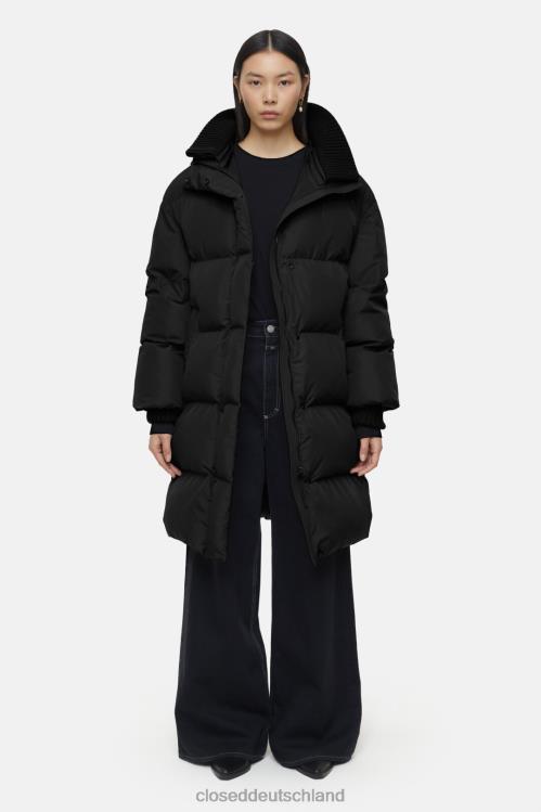 Kleidung Schwarz 0RP8Z259 CLOSED Puffermantel Frauen
