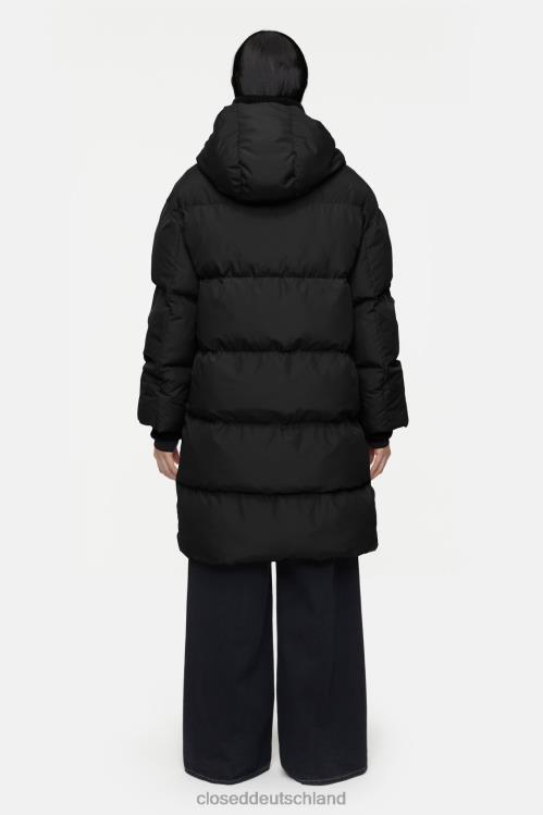 Kleidung Schwarz 0RP8Z259 CLOSED Puffermantel Frauen