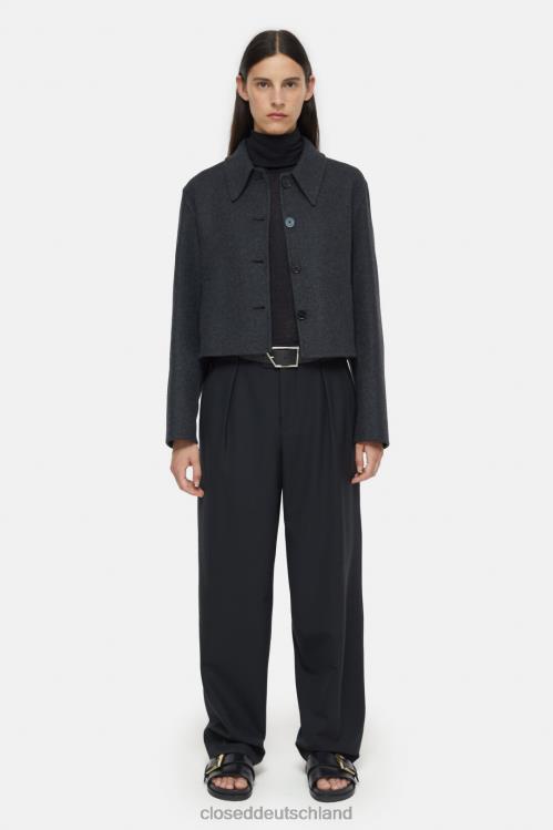 Kleidung Schwarz 0RP8Z262 CLOSED kurze Jacke Frauen