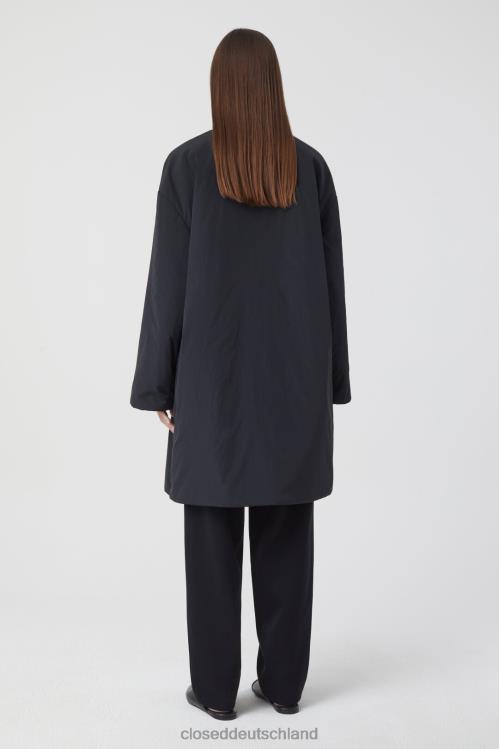 Kleidung Schwarz 0RP8Z271 CLOSED lange Bomberjacke Frauen