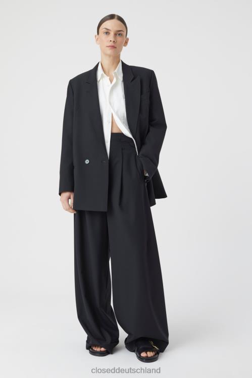 Kleidung Schwarz 0RP8Z291 CLOSED Blazer-Stil Kaycee Frauen