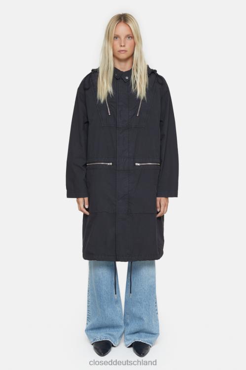 Kleidung Schwarz 0RP8Z295 CLOSED Steppparka Frauen